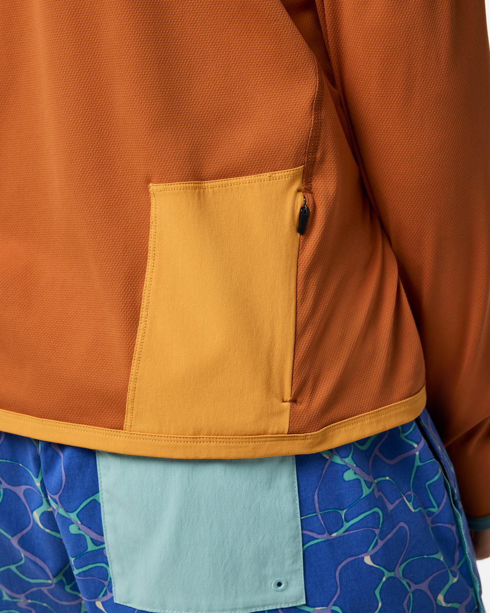 Sombra Sun Hoodie - Men's - Whiskey - US 5006