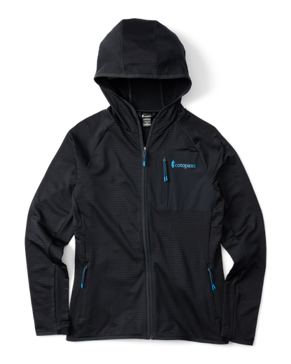 Otero Fleece Full-Zip Hooded Jacket - Women's - Cotopaxi Black - US 3385