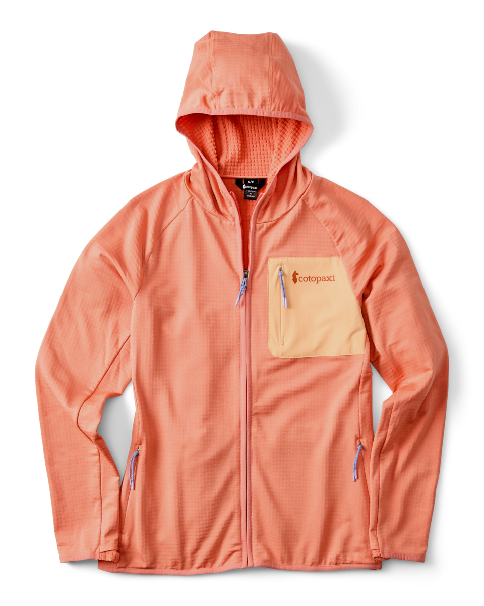 Otero Fleece Full-Zip Hooded Jacket - Women's - Grapefruit - US 0749