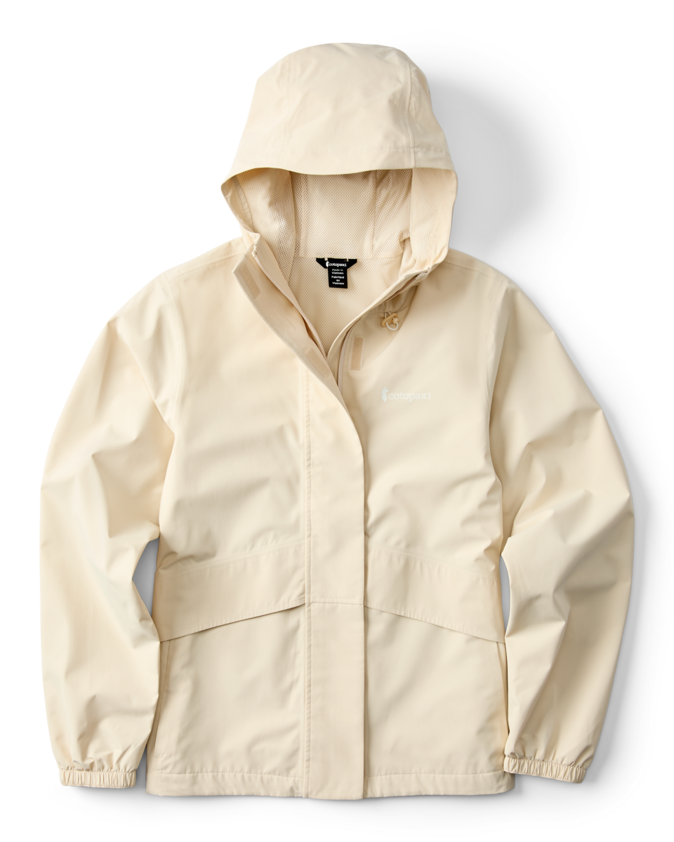Rayu Rain Jacket - Women's - Cream - US 0105