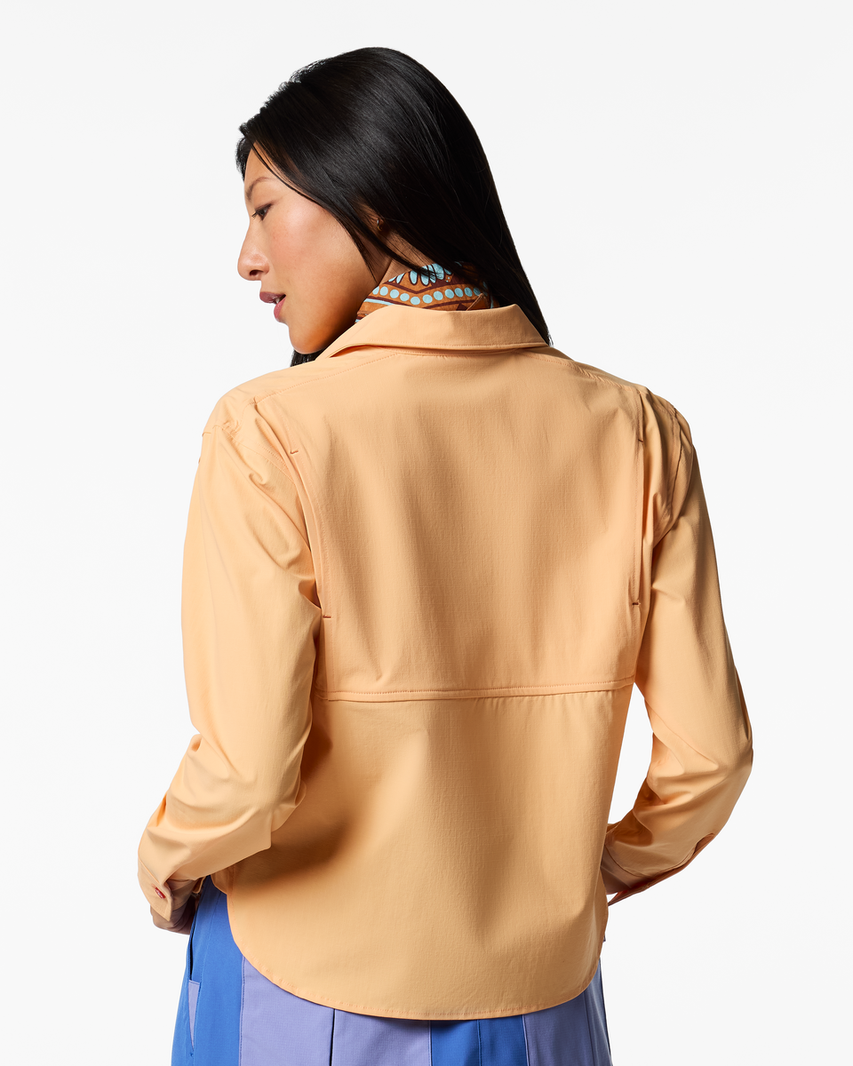 Solta Long-Sleeve Sun Shirt - Women's - Cantaloupe - US 1158