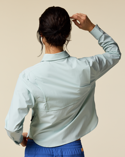 Solta Long-Sleeve Sun Shirt - Women's - Surf - US 6649