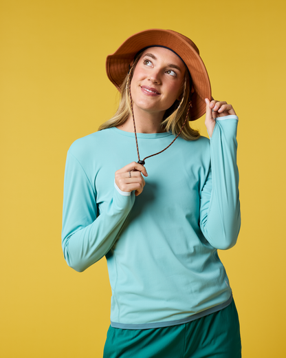Sombra Long-Sleeve Sun Shirt - Women's - Tide Pool - US 3538