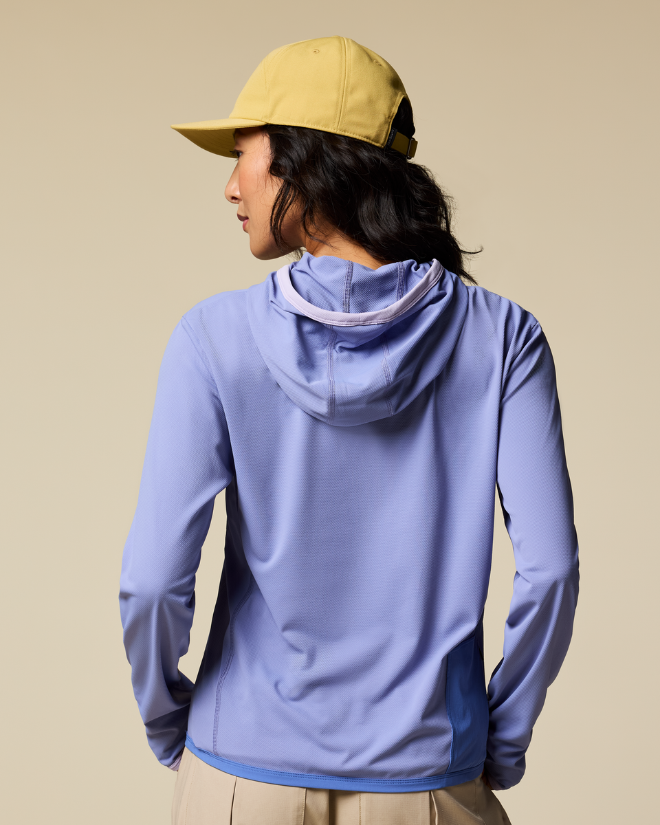 Sombra Sun Hoodie - Women's - Aster - US 4575